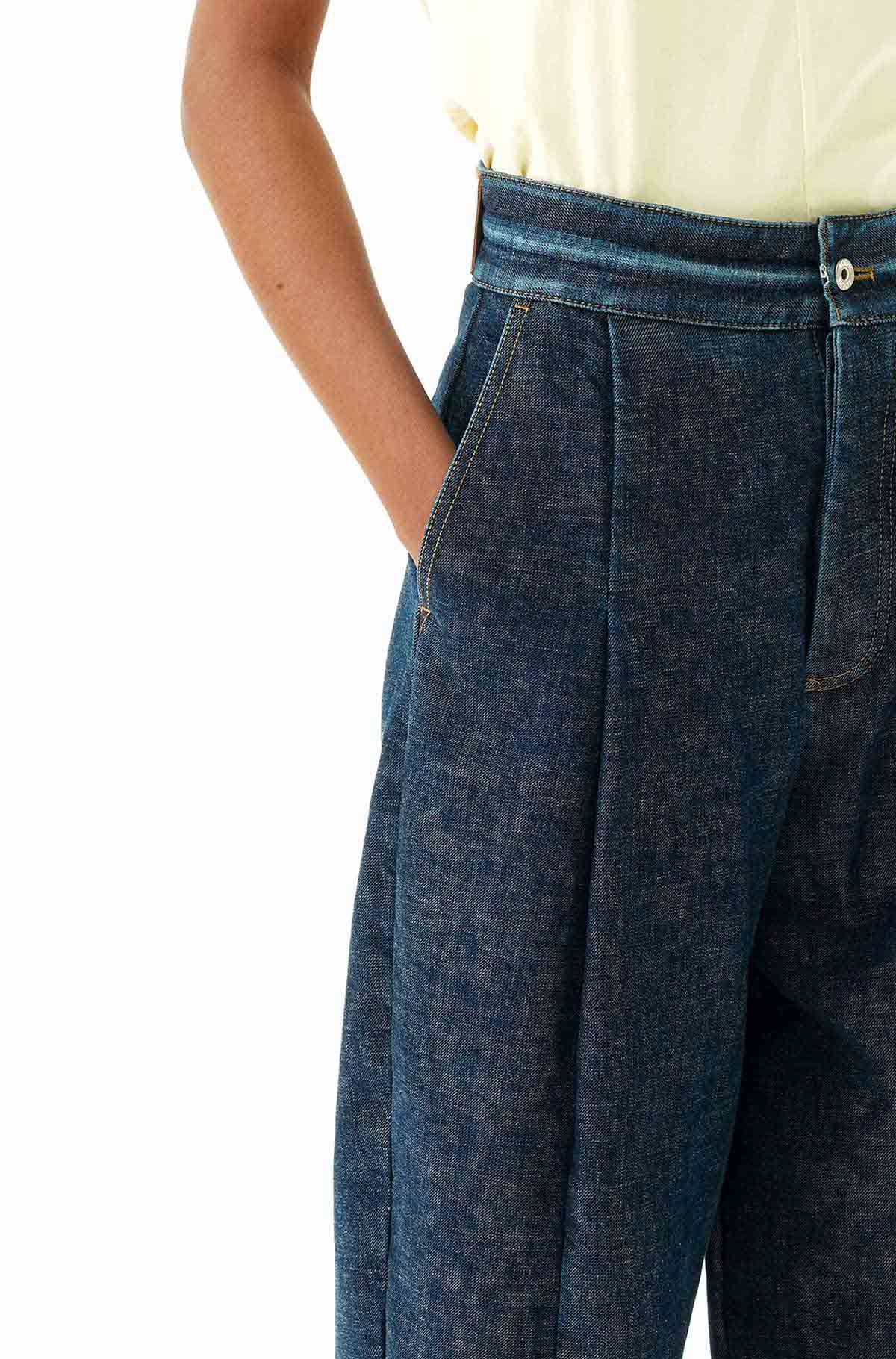 Carrot Jeans Mid Blue Denim - LOEWE
