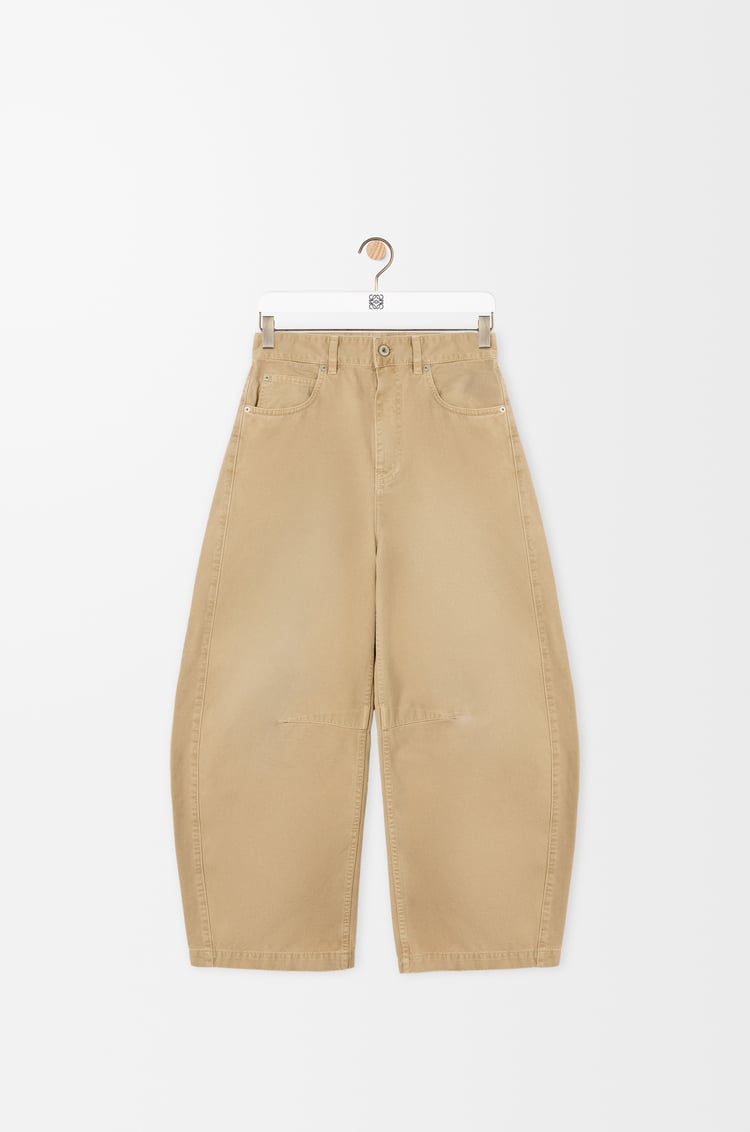 LOEWE バレル トラウザーズ（コットン） ベージュ