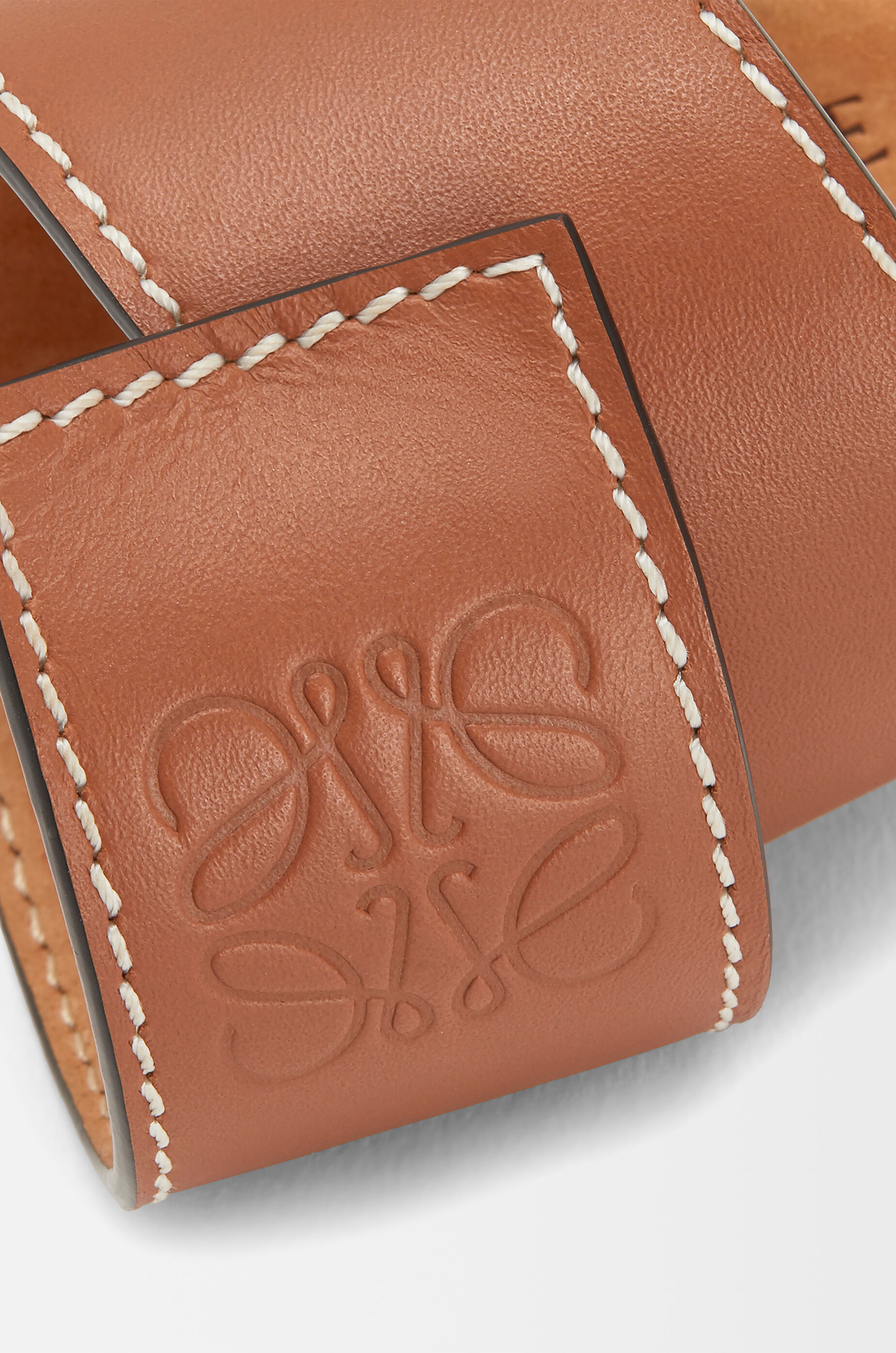 スラップ ブレスレット スモール (カーフ) ブラウン - LOEWE