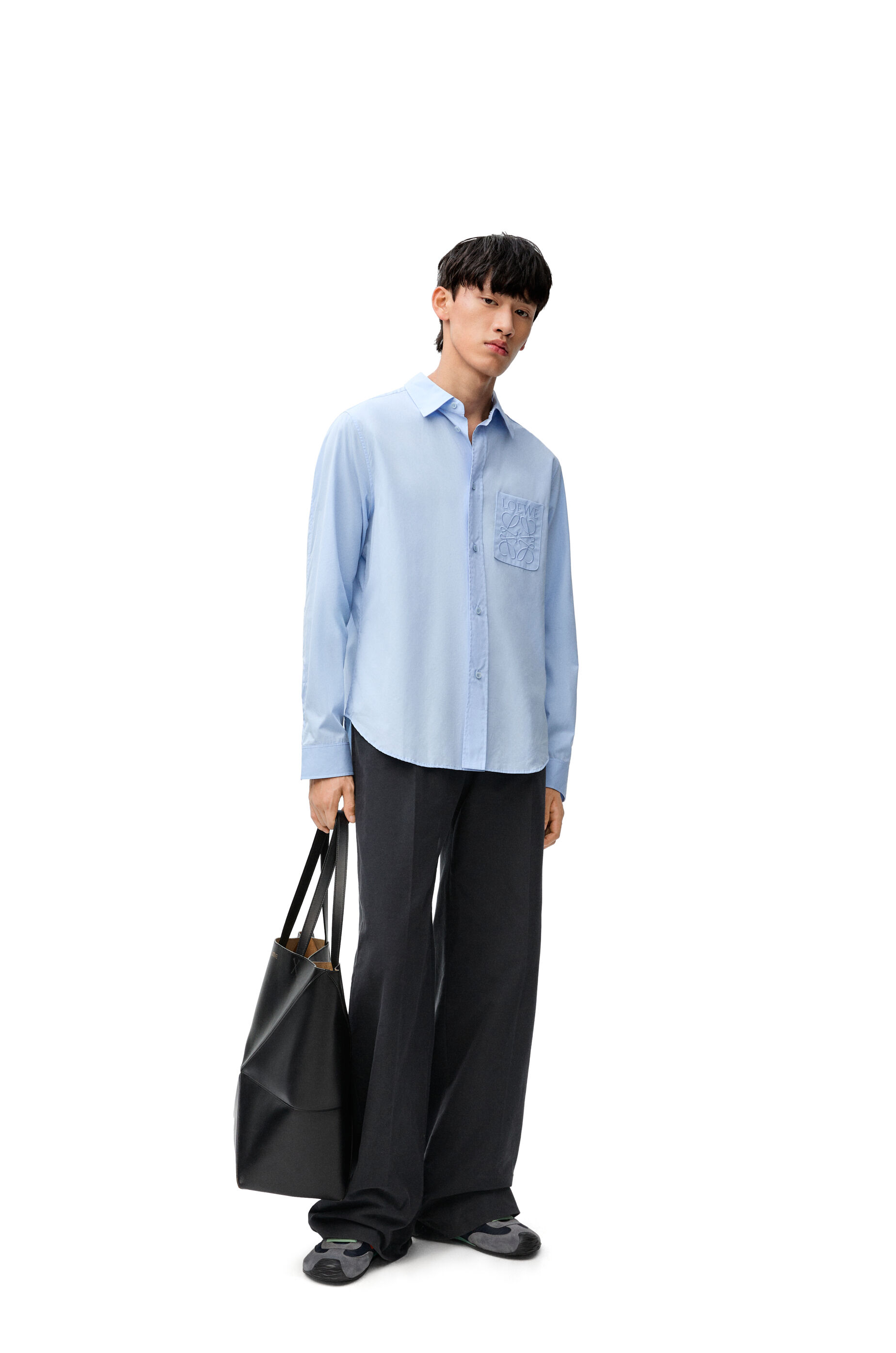 シャツ（コットン） ライトブルー - LOEWE