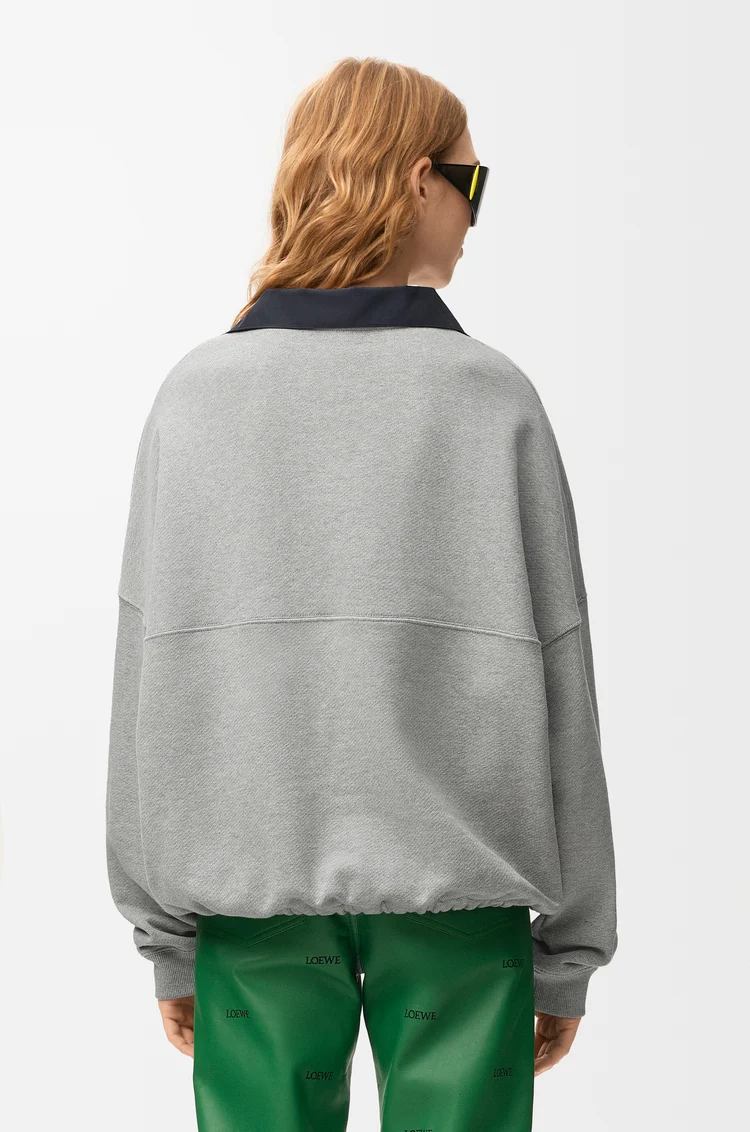 LOEWE スウェットシャツ（コットン） グレーメランジ