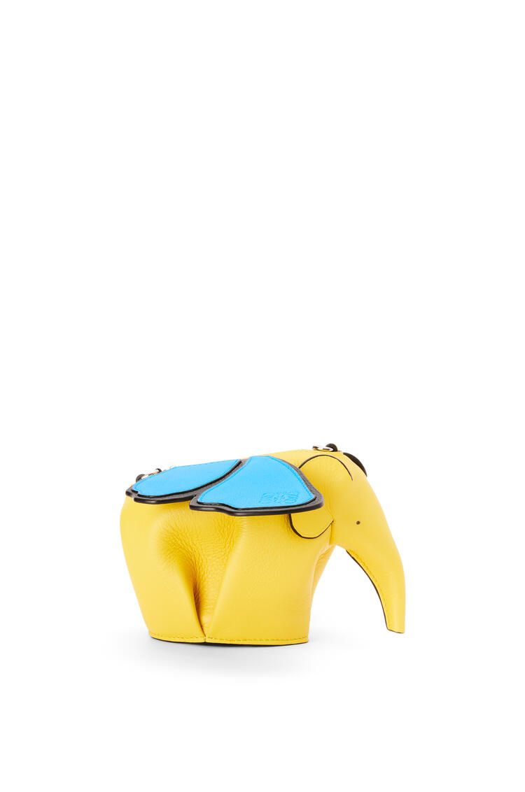 LOEWE Elephant Wings Pouch in classic calfskin Yellow pdp_rd