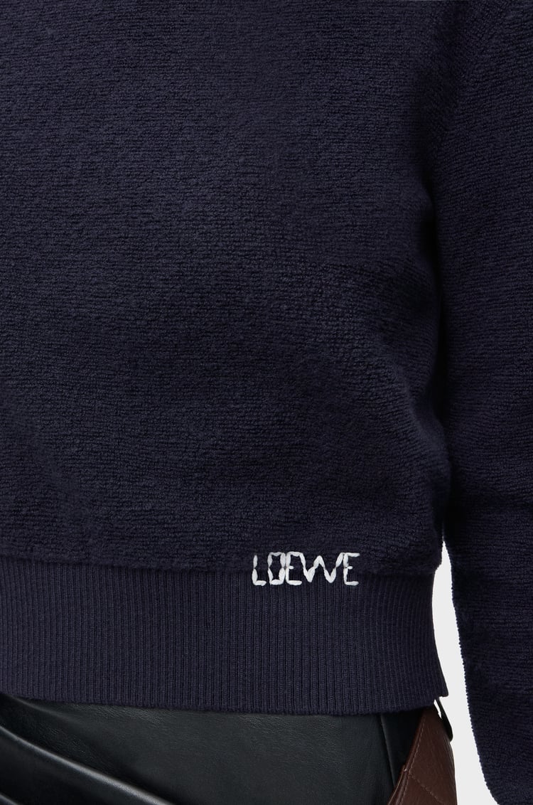 LOEWE セーター（ウール） ネイビーブルー