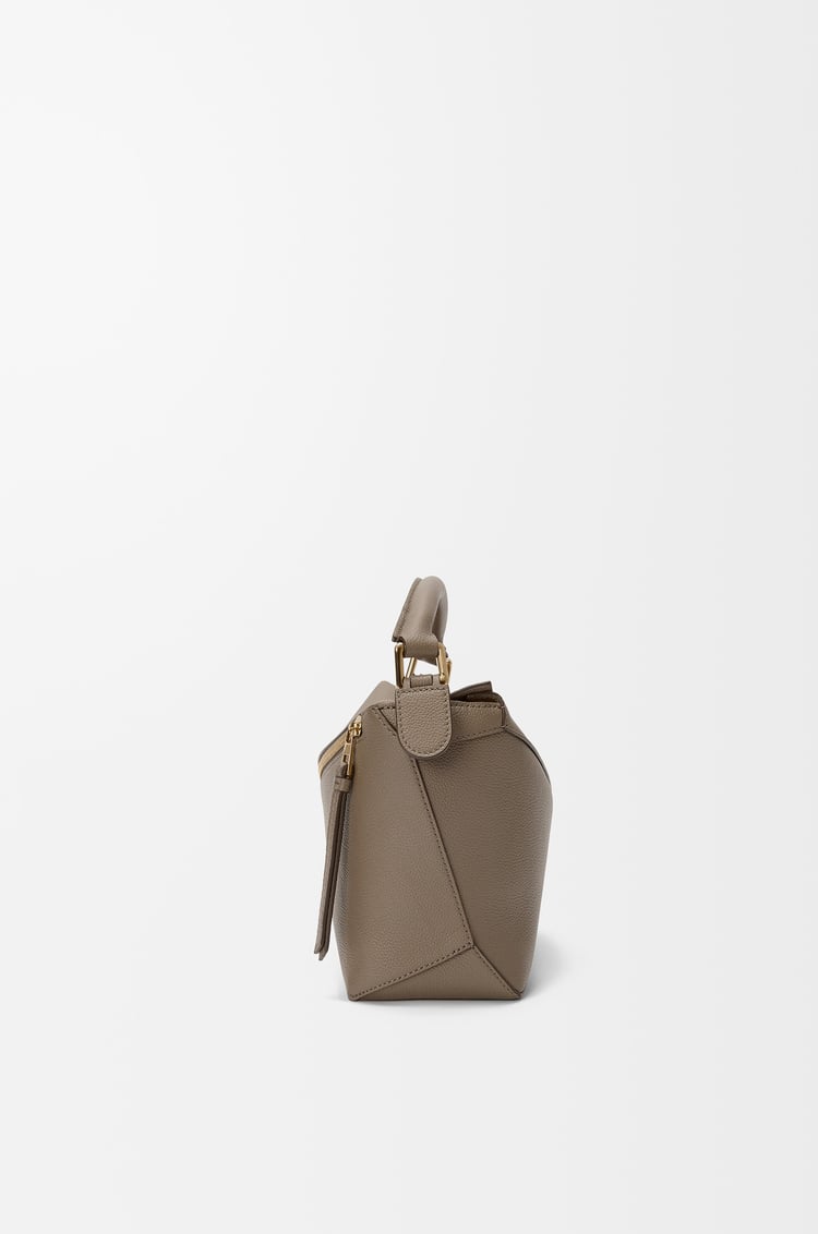 LOEWE パズルエッジ バッグ スモール（ソフトグレインカーフ） トープ