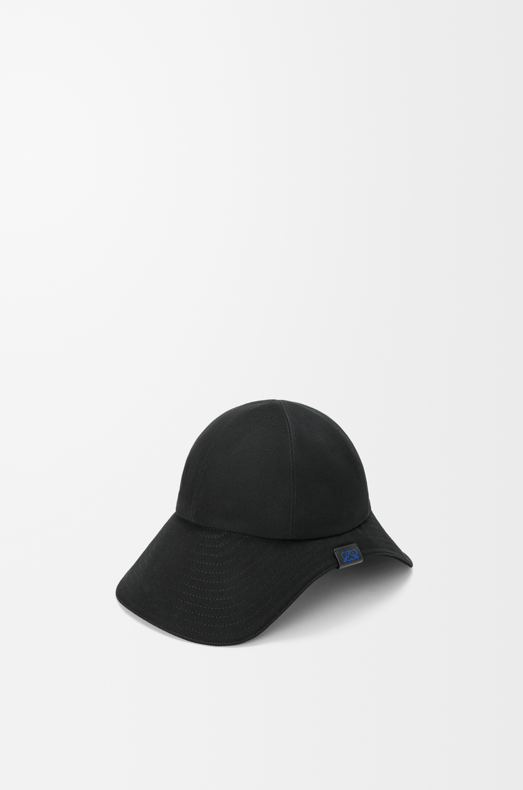 LOEWE Hiker hat in canvas Negro