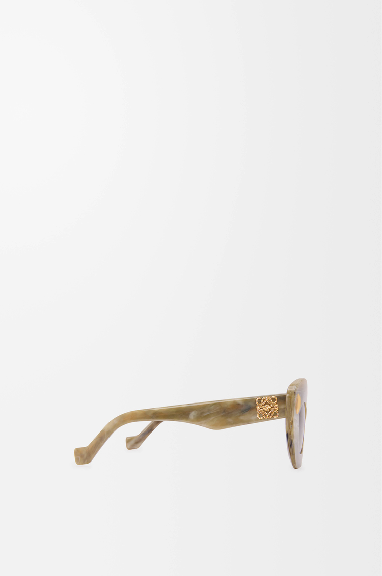 LOEWE Gafas de sol Retro Screen  Verde Pálido Marmolado