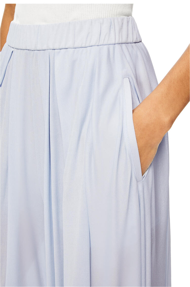 LOEWE Balloon trousers in viscose Light Blue pdp_rd