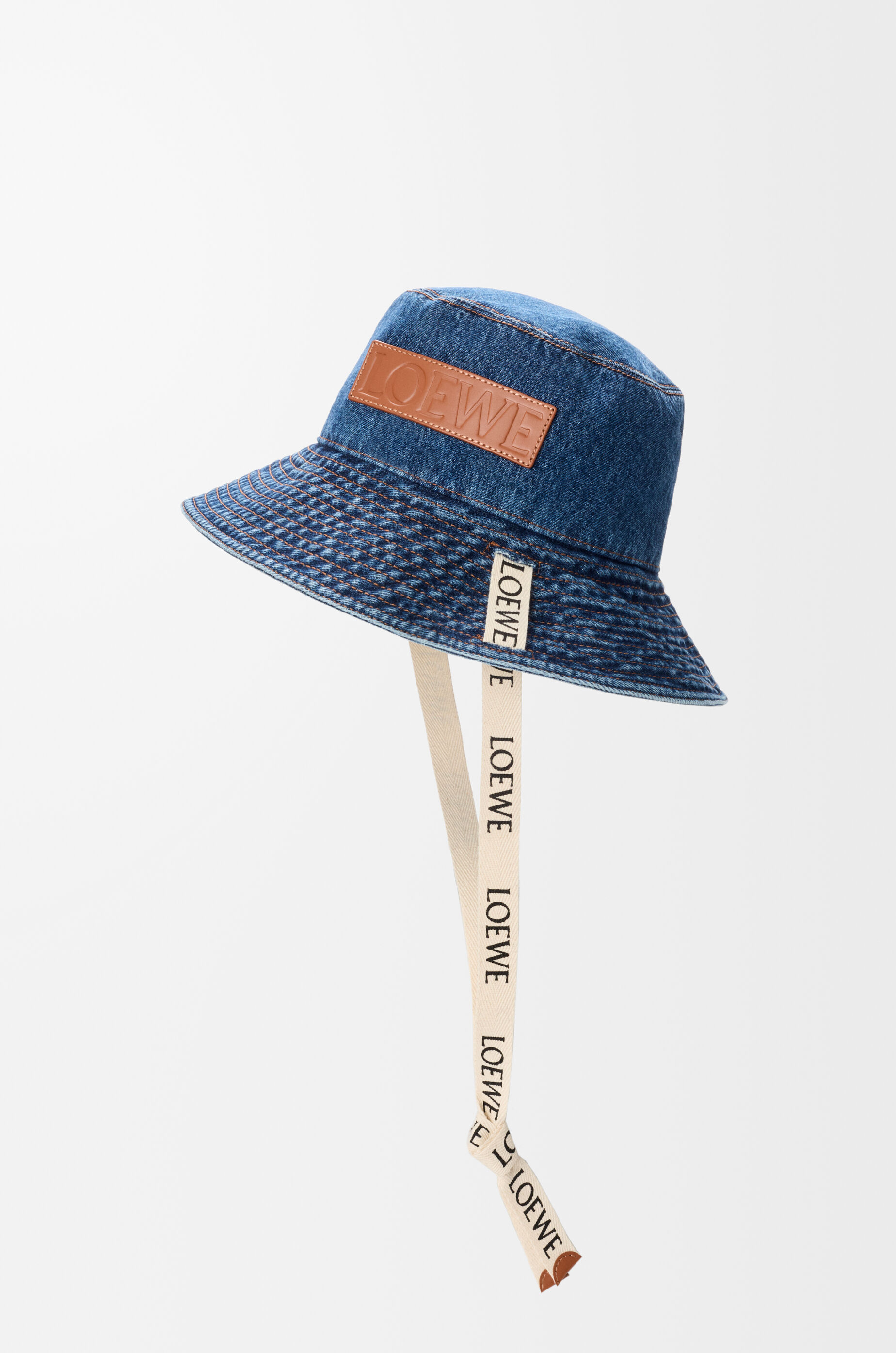 LOEWE フィッシャーマンハット　59 デニム　フリンジ LOEWE フィッシャーマンハット 59 デニム フリンジ - メルカリ