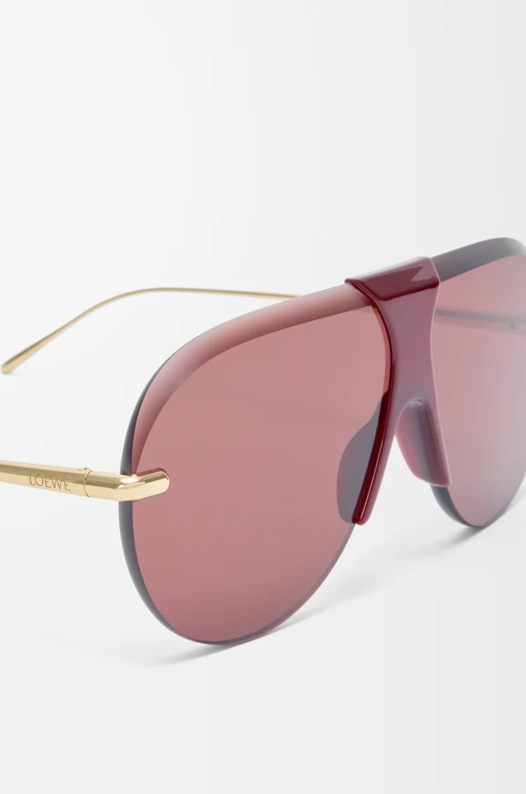 LOEWE Safari sunglasses Burgundy