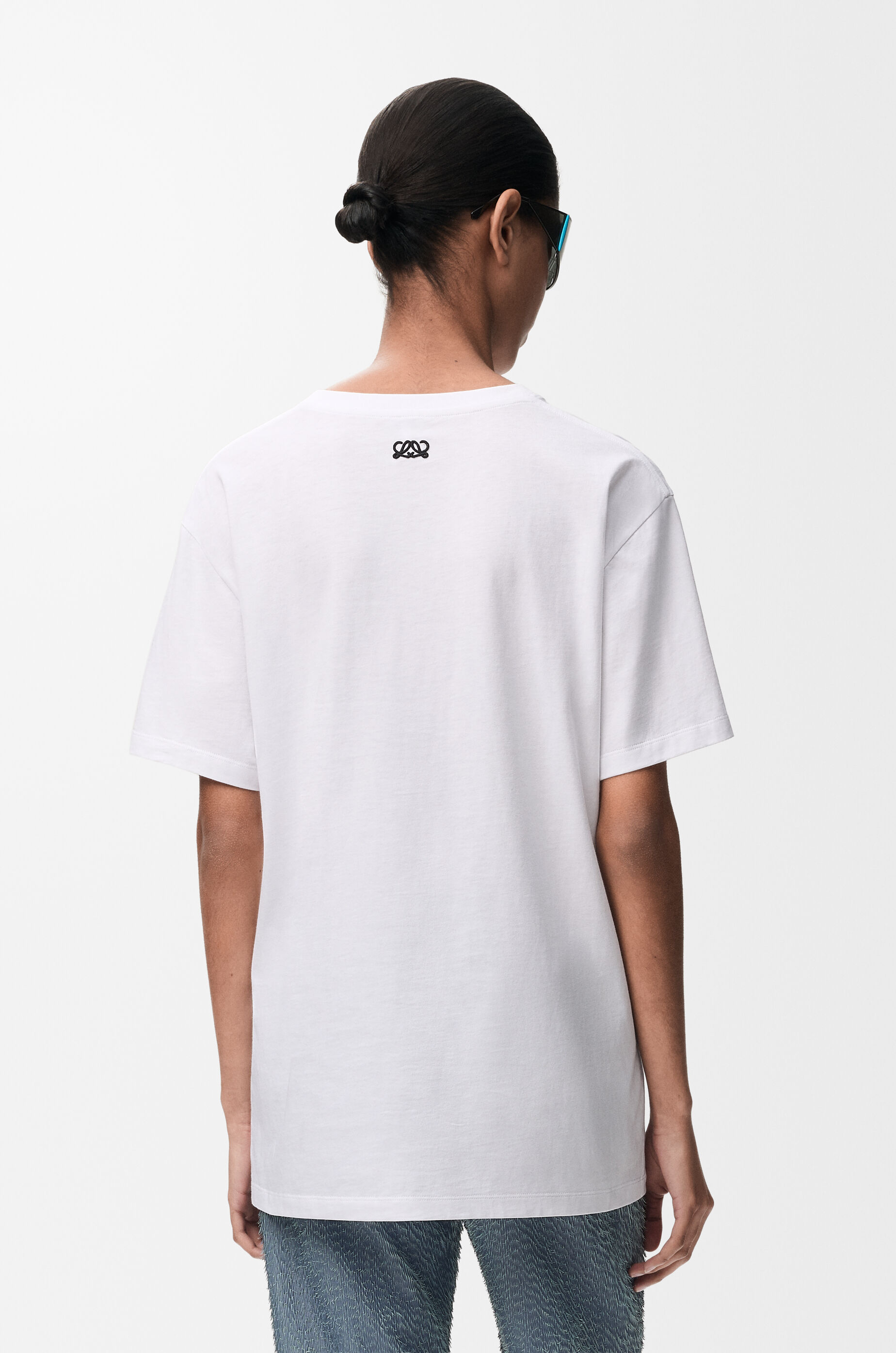 レギュラーフィット Tシャツ（コットン） ホワイト - ロエベ 日本 公式
