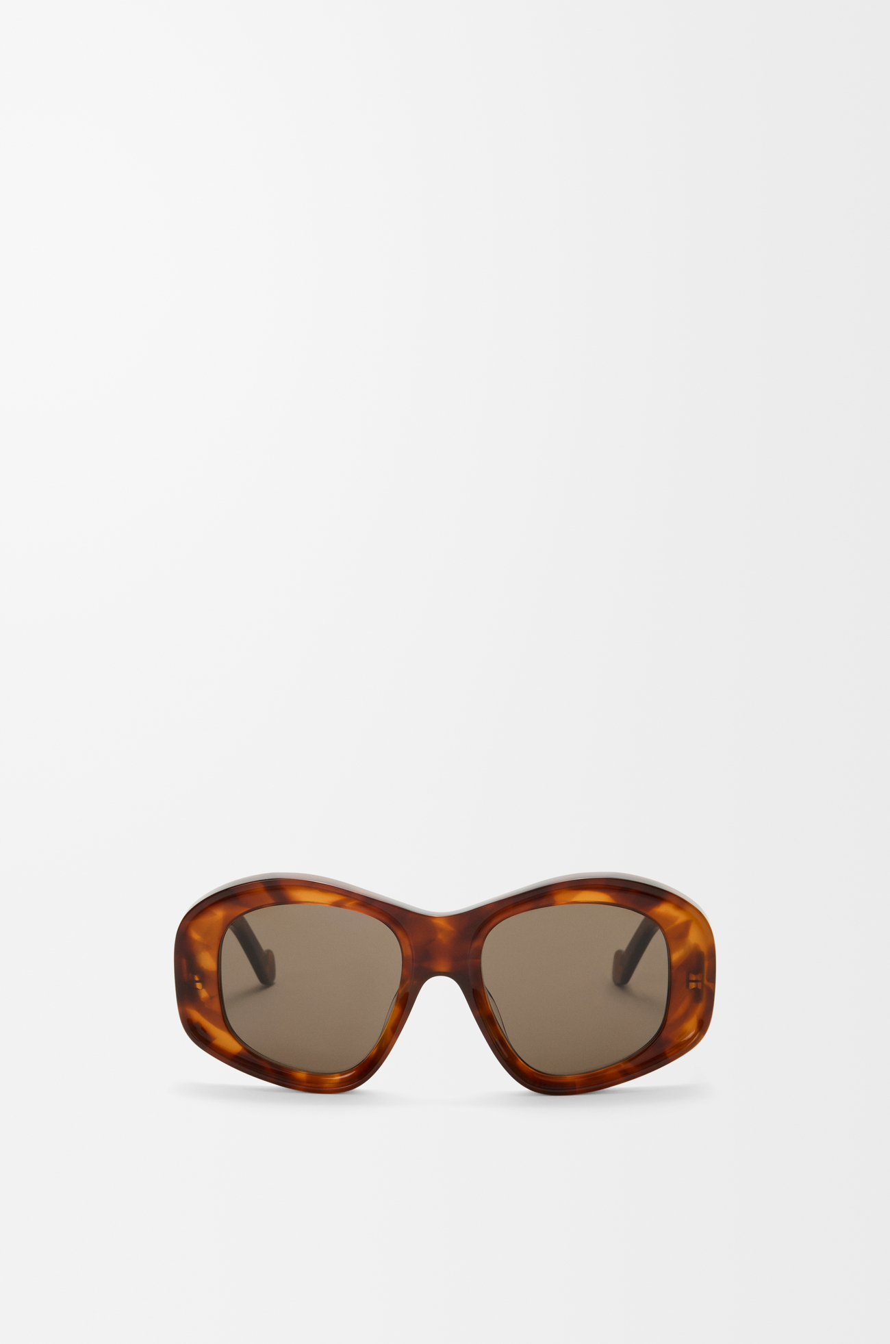 LOEWE Gafas de sol Beveled Pentagon Marrón Habano