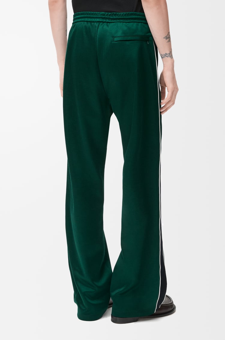 LOEWE Tracksuit trousers in technical jersey Dark Green