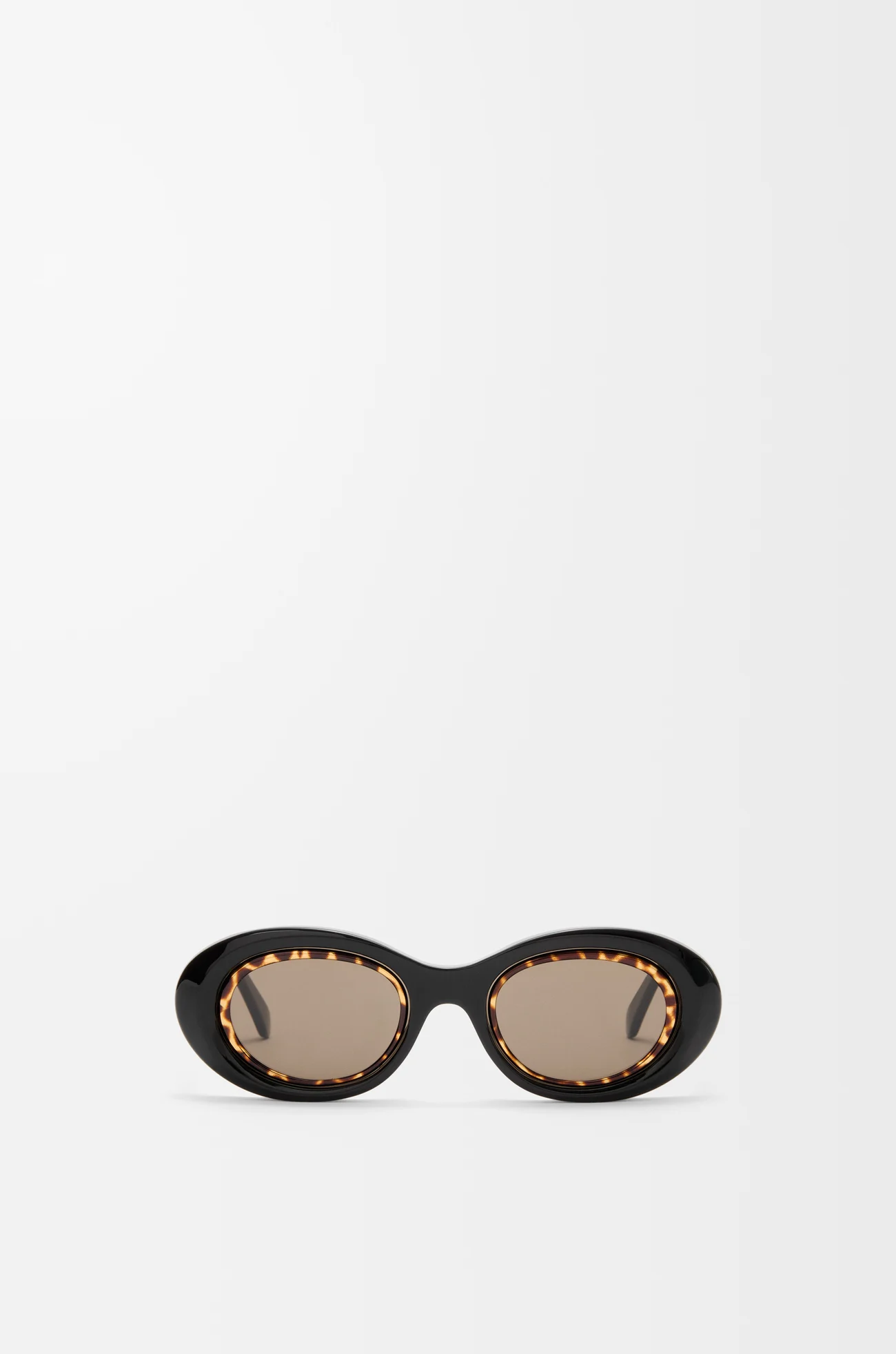 LOEWE Gafas de sol Mini Anagram Oval Negro