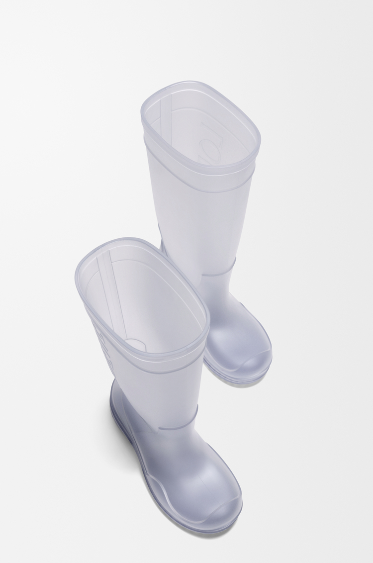 LOEWE Bota Storm en goma Transparente