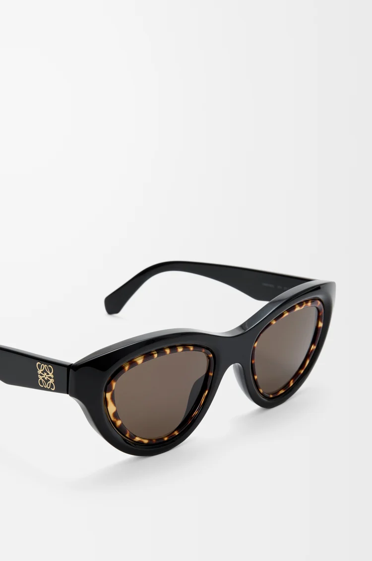 LOEWE Gafas de sol Mini Anagram Cateye Negro