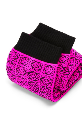 LOEWE Anagram all-over socks Black/Pink plp_rd