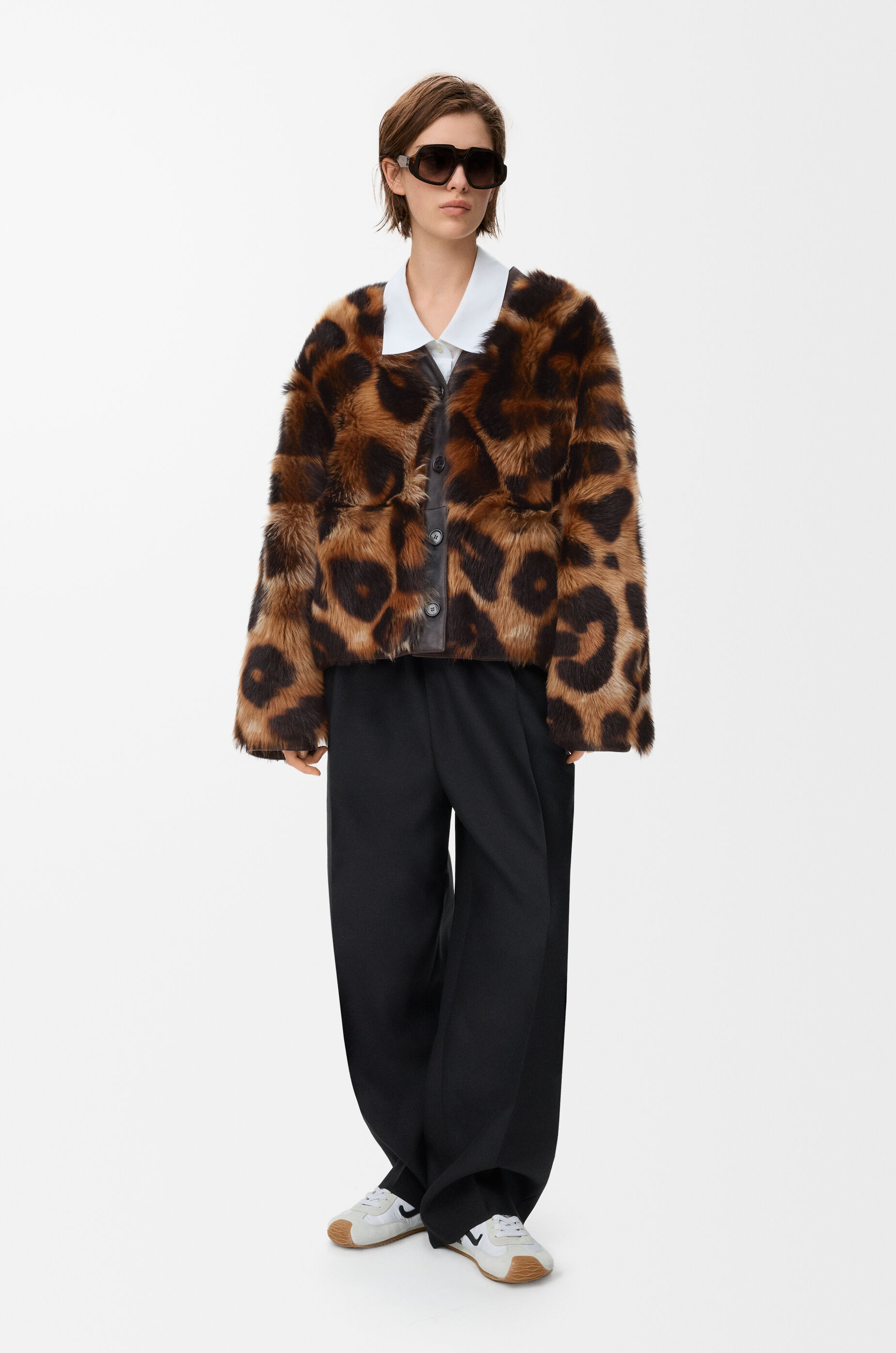 カーディガン（シアリング） ブラウン - LOEWE