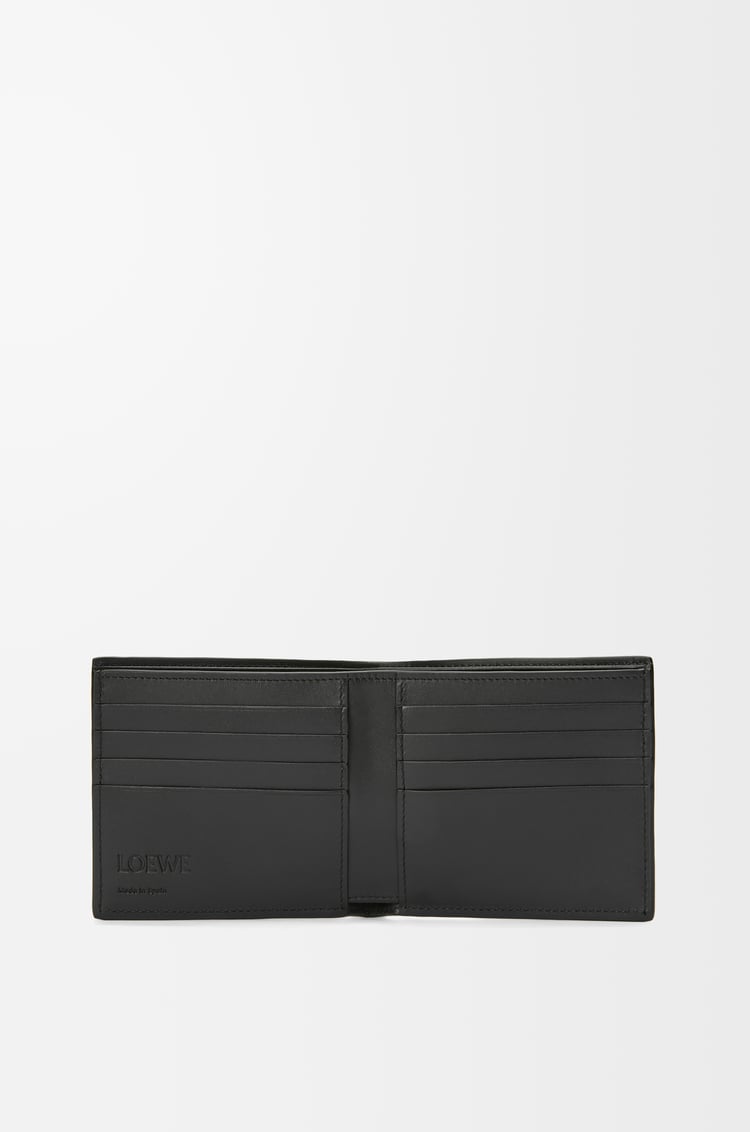 LOEWE Bifold wallet in soft grained calfskin Anthracite