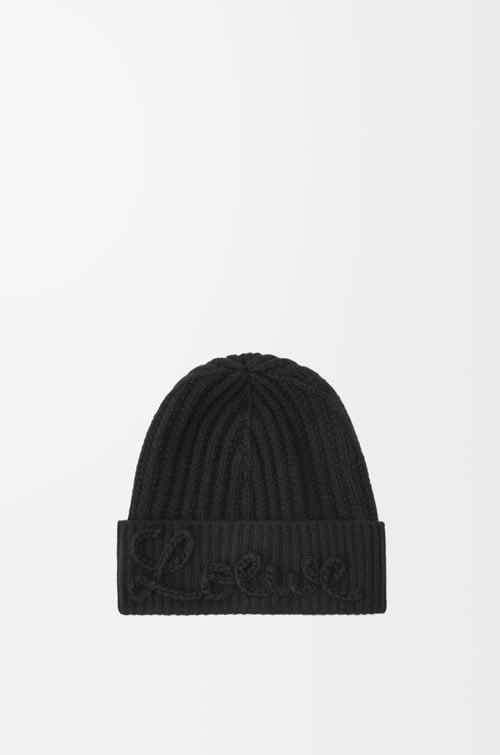 LOEWE Gorro LOEWE en lana Negro plp_rd