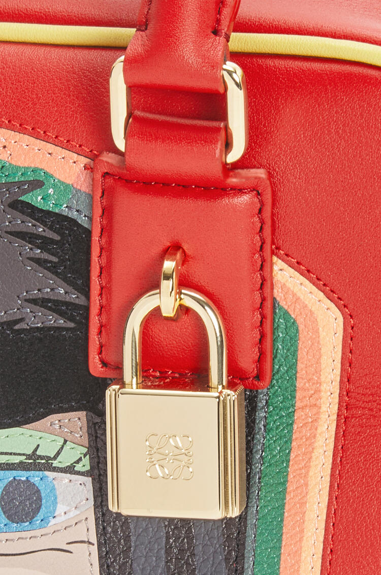 LOEWE Witch of the Waste Amazona 19 bag in nappa calfskin Red