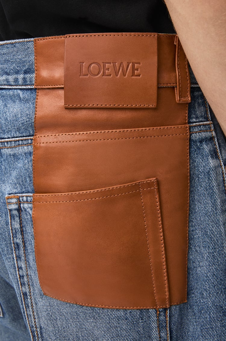 LOEWE 丹寧短褲 藍色