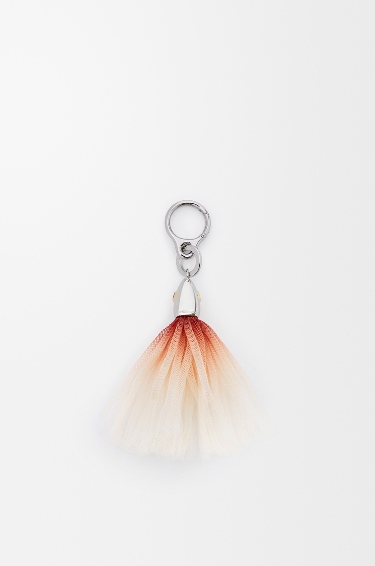 LOEWE Fishing lure charm Silver/Orange