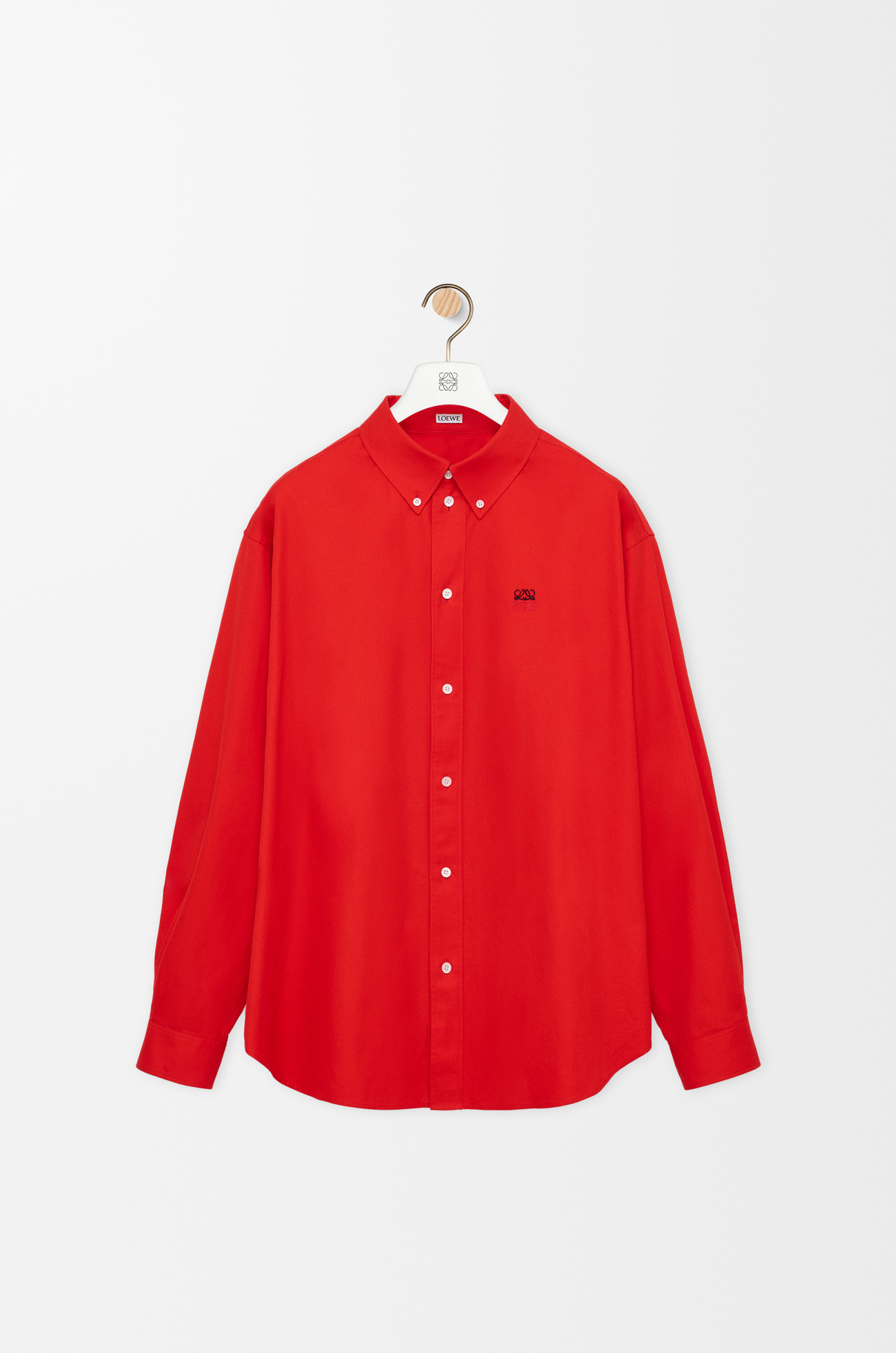 LOEWE Shirt in cotton Red