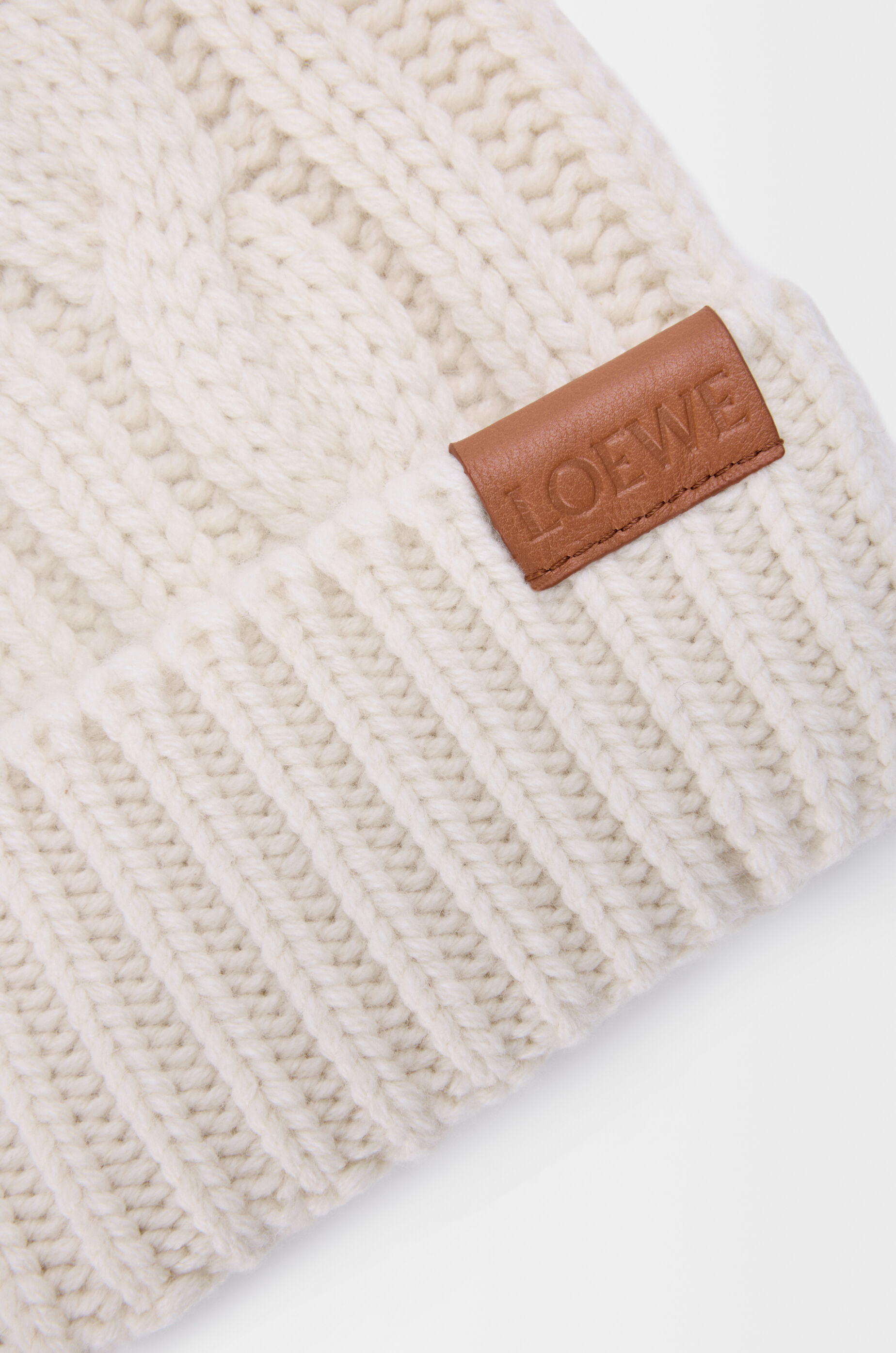 ビーニー（ウール） ベージュ - LOEWE Japan official website