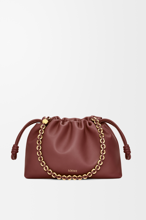 LOEWE Medium Flamenco purse in mellow nappa lambskin Syrup plp_rd