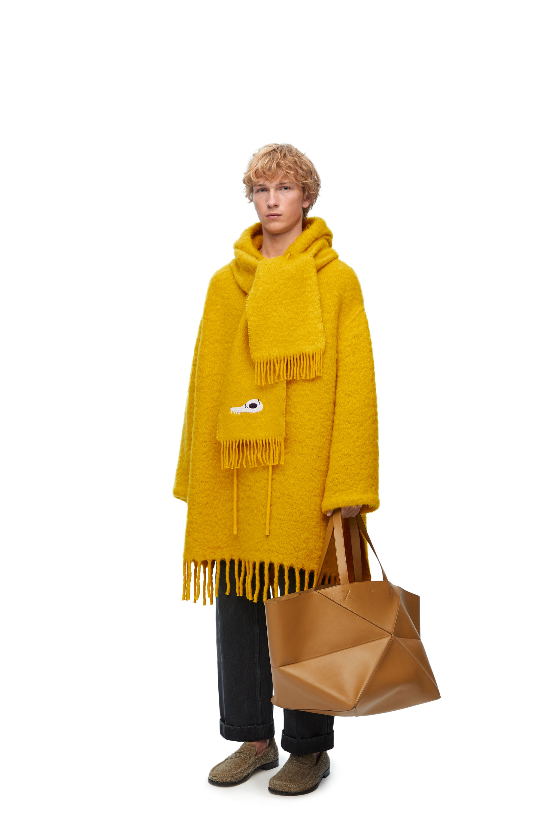 Loewe scarf best sale bag