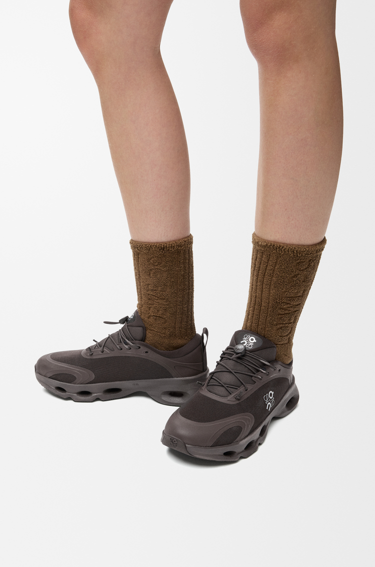 LOEWE Cloudsolo sneaker Dark Brown/Black