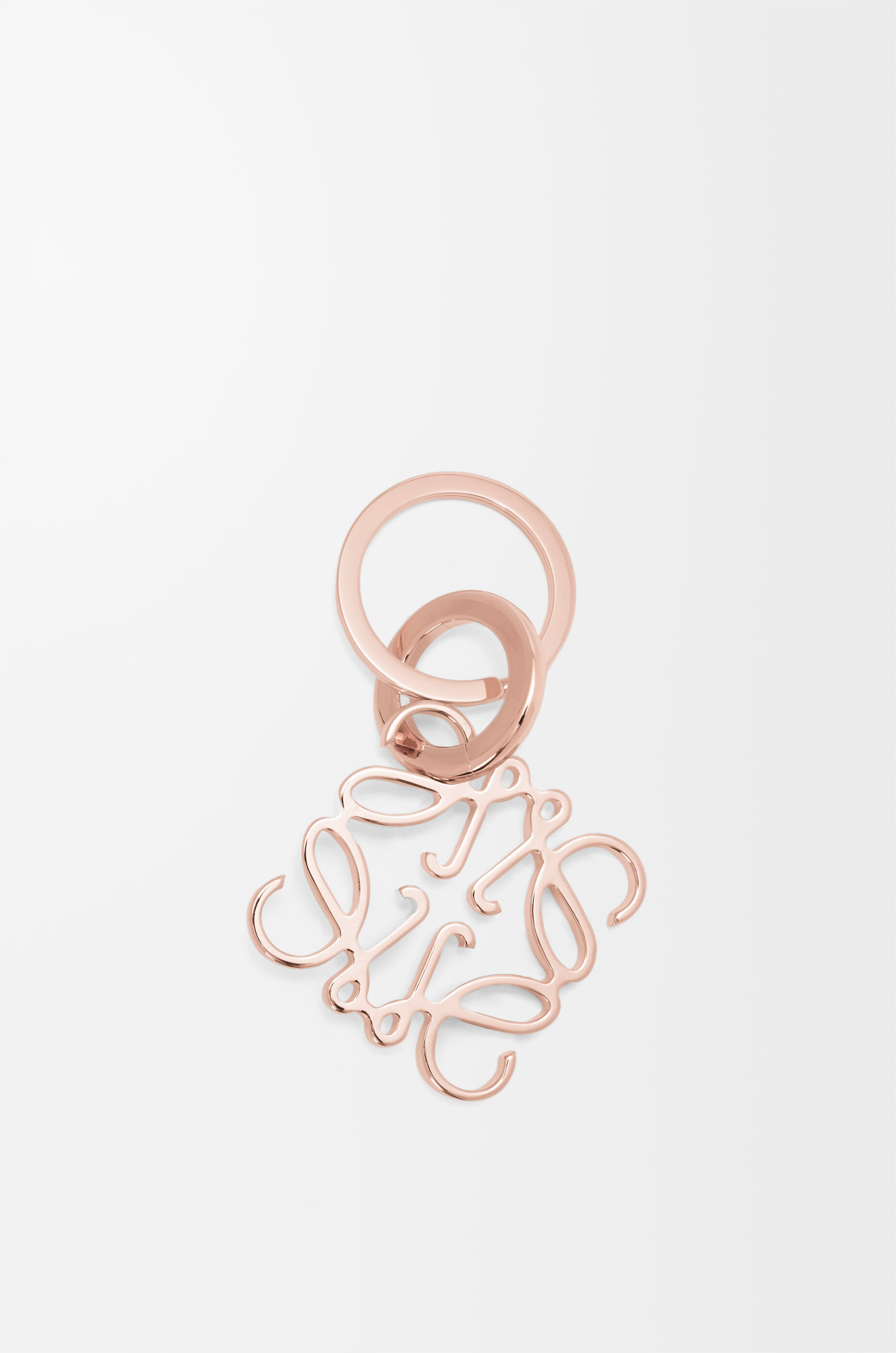 LOEWE アナグラム キーリング ローズゴールド