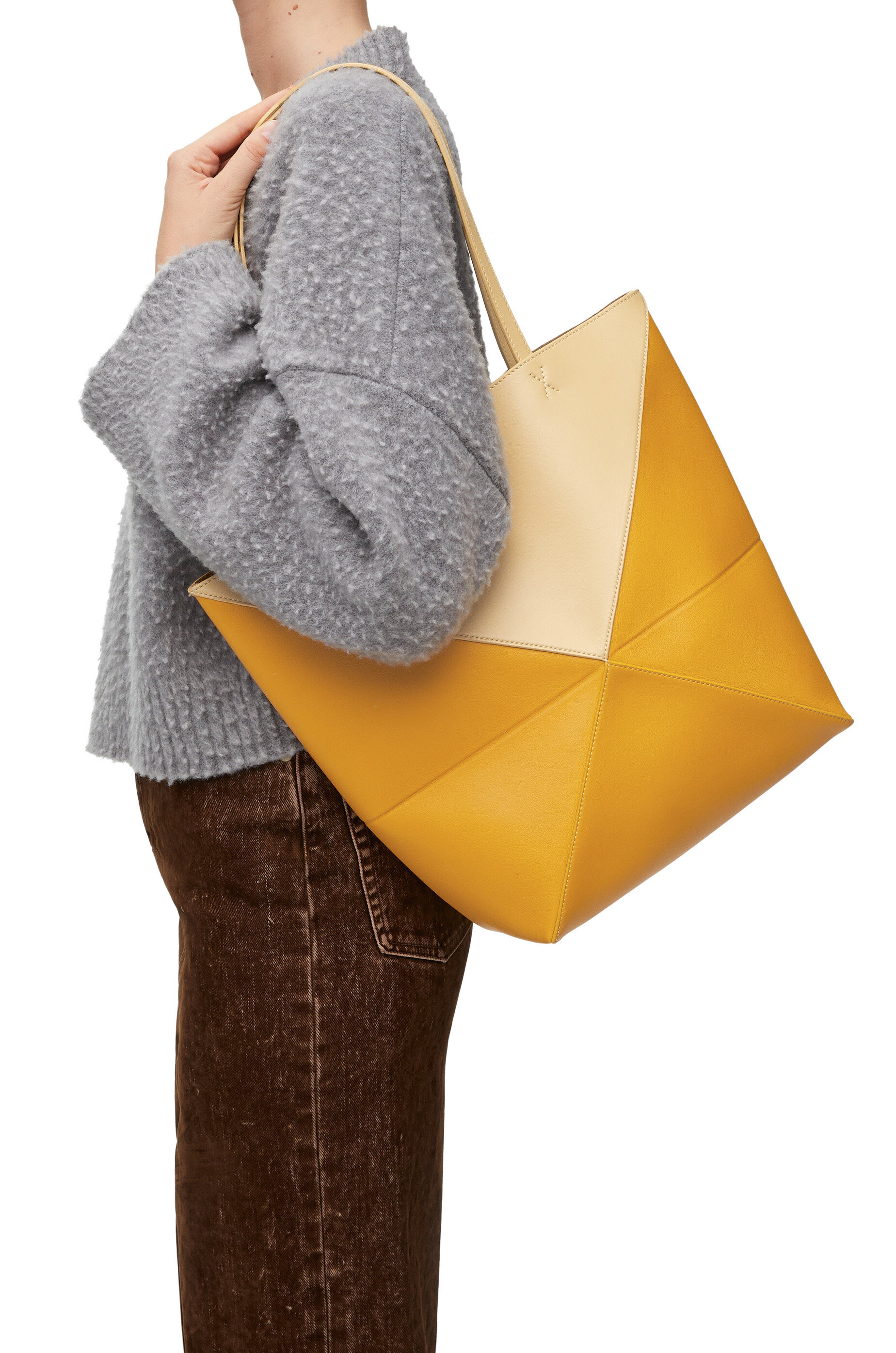 LOEWEパズルトートミニ　イエロー LOEWE パズルトートミニ イエロー