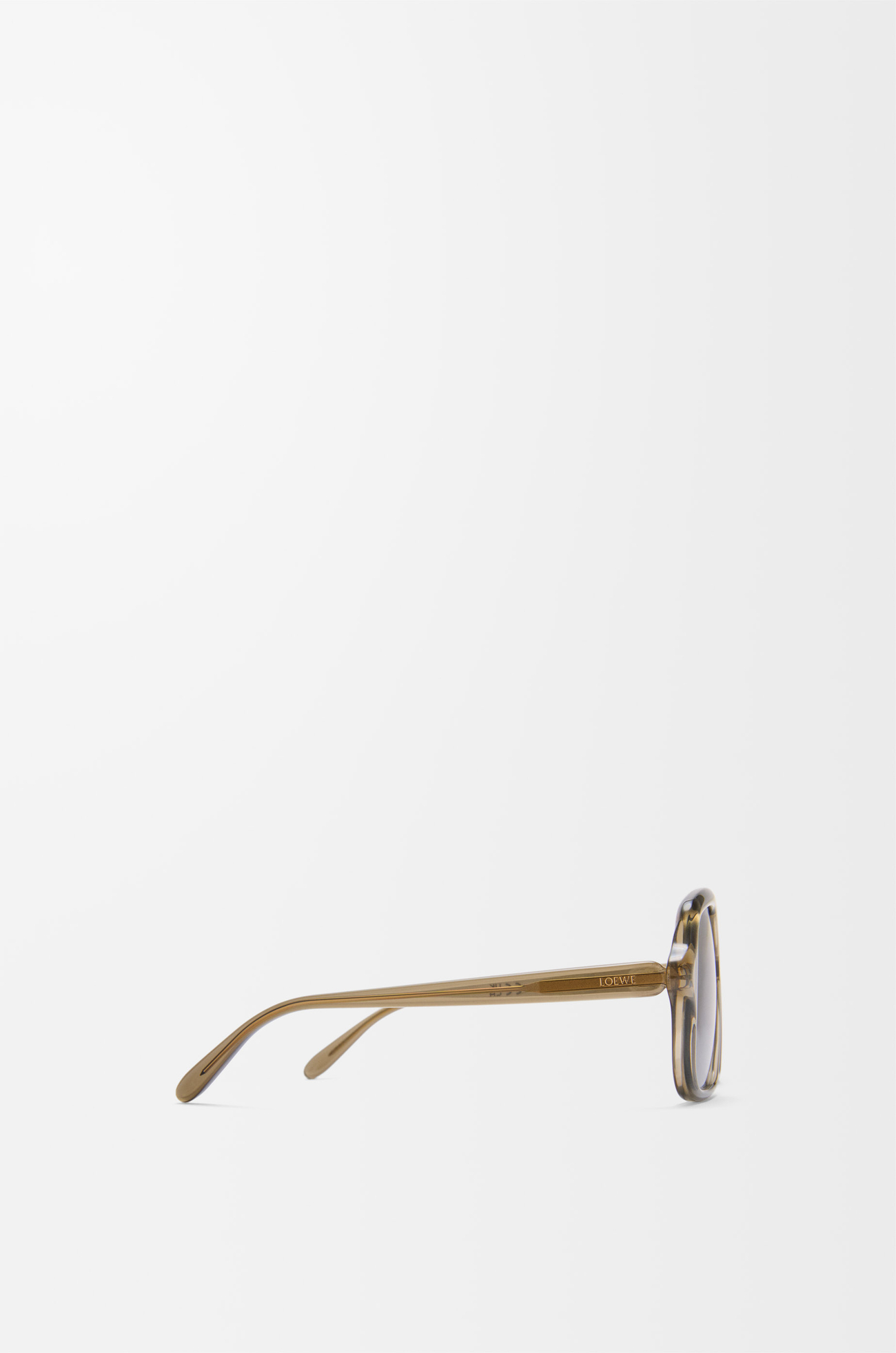 LOEWE Gafas de sol Aviator Slim Verde Caqui