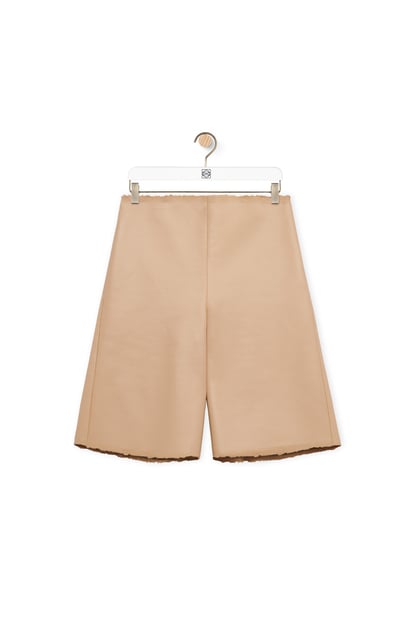 LOEWE Shorts in nappa 沙色 plp_rd