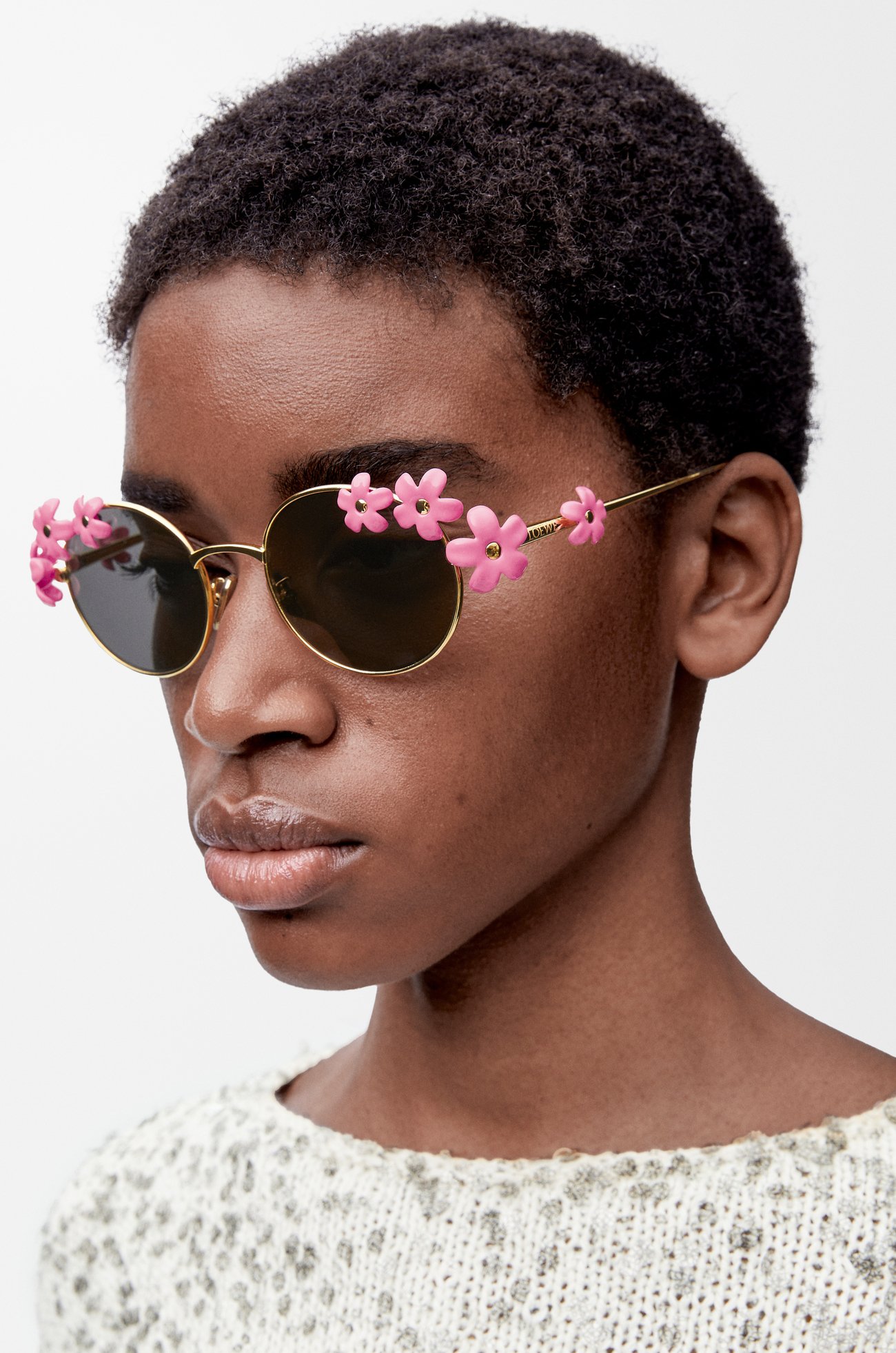 LOEWE Daisy Field sunglasses Pink
