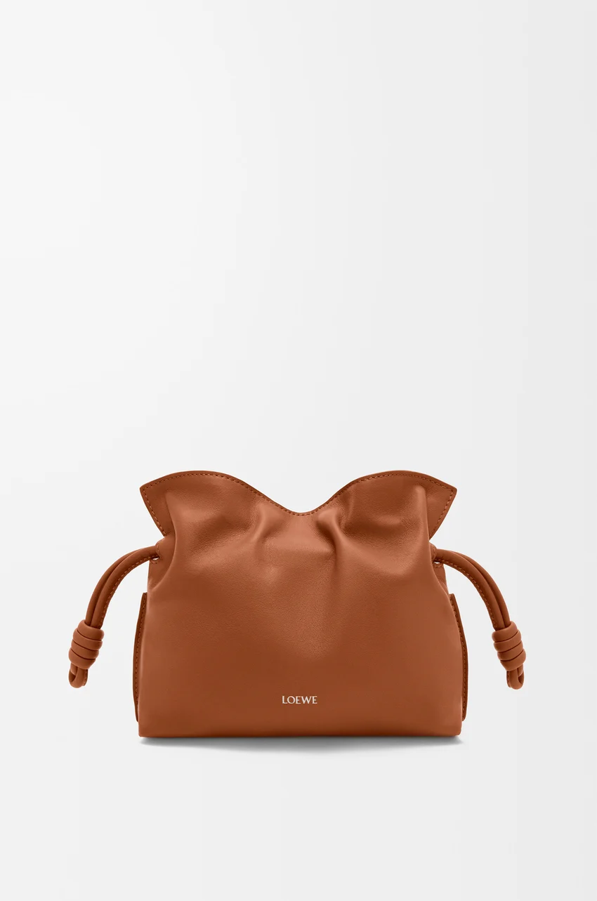 Mini Flamenco clutch in nappa calfskin