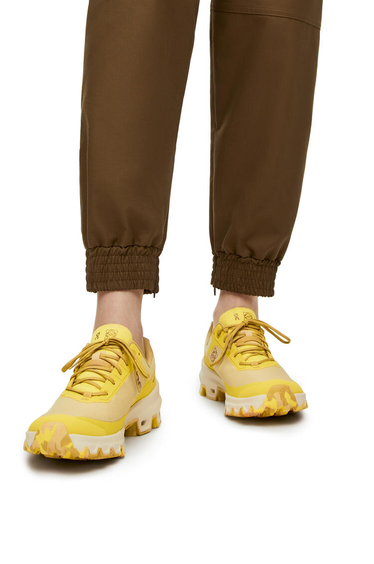 LOEWE Cloudventure running shoe in nylon Pale Yellow