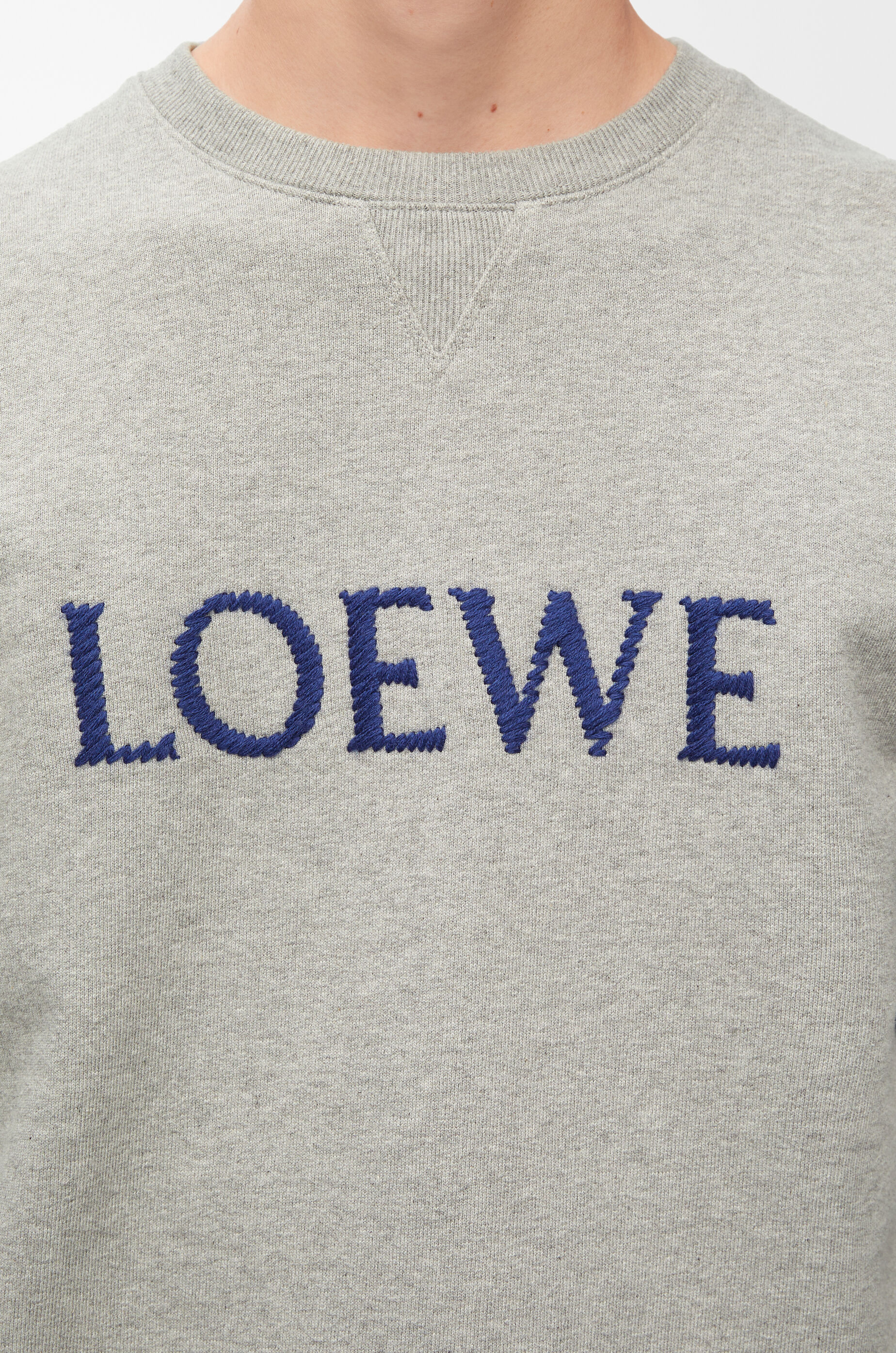 レギュラーフィット スウェットシャツ（コットン） グレー - LOEWE