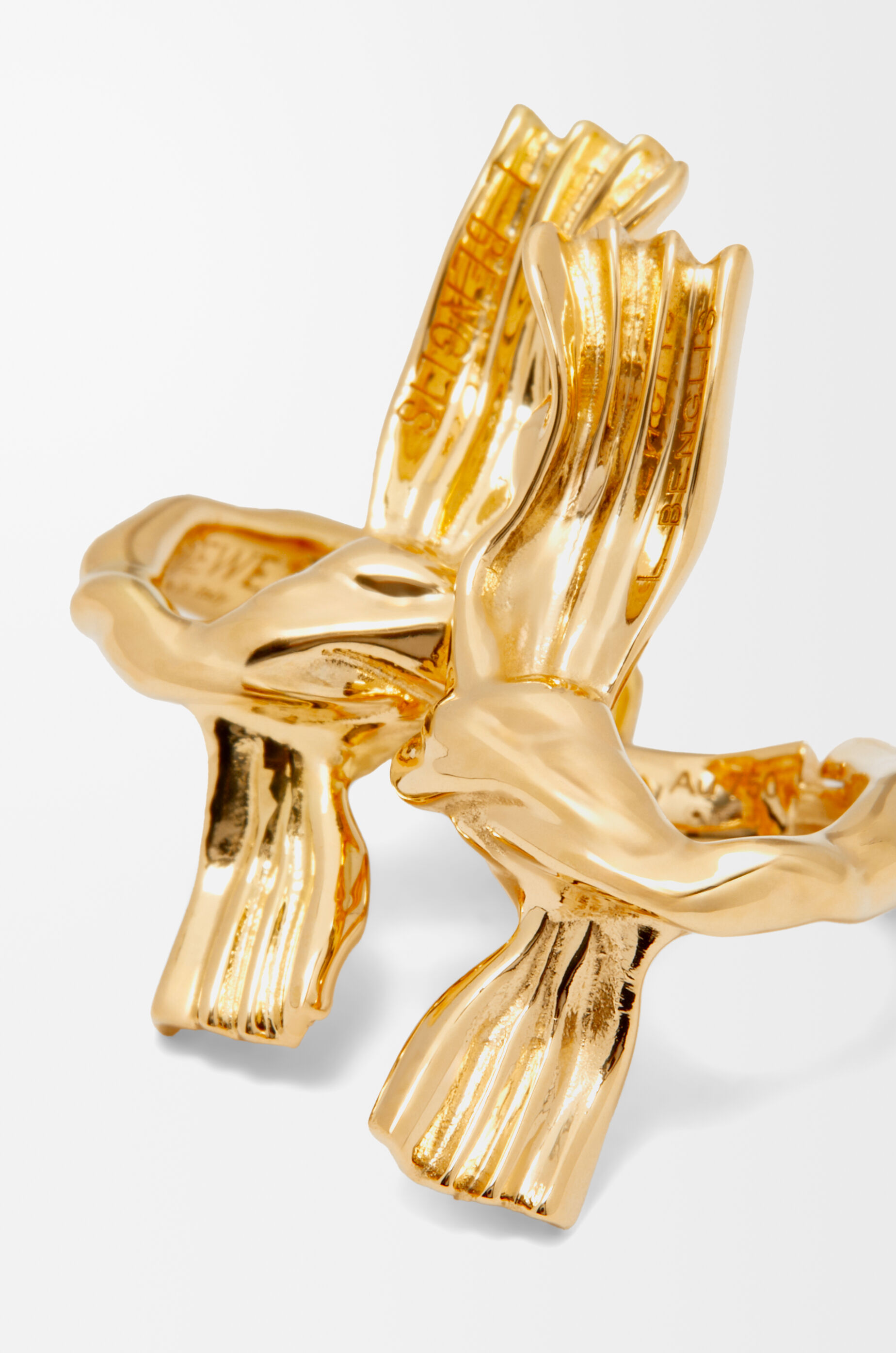 Knuckle Not earrings in gold Gold - LOEWE