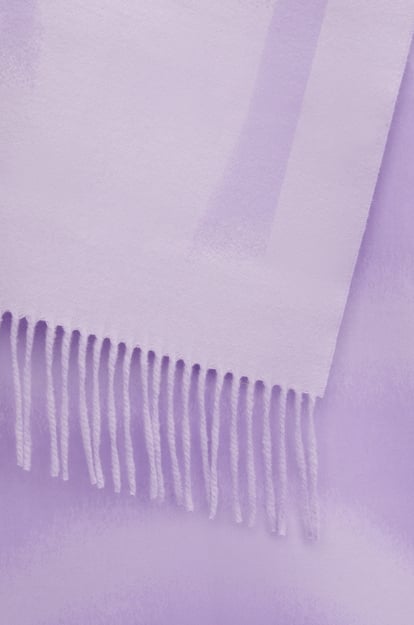 LOEWE LOEWE scarf in wool and cashmere Purple/Lilac plp_rd