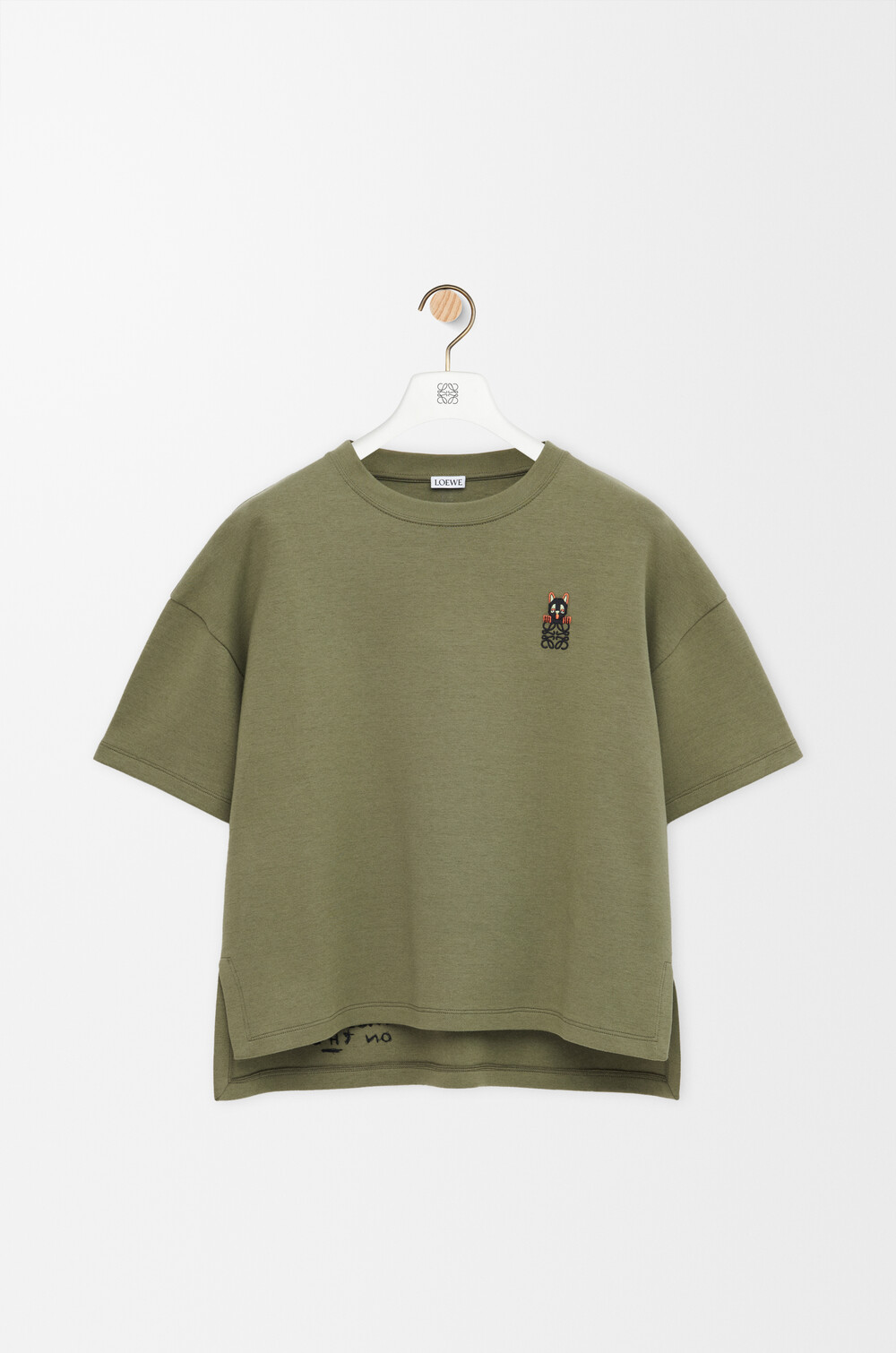 レギュラーフィット Tシャツ（コットンブレンド） グリーン - ロエベ 