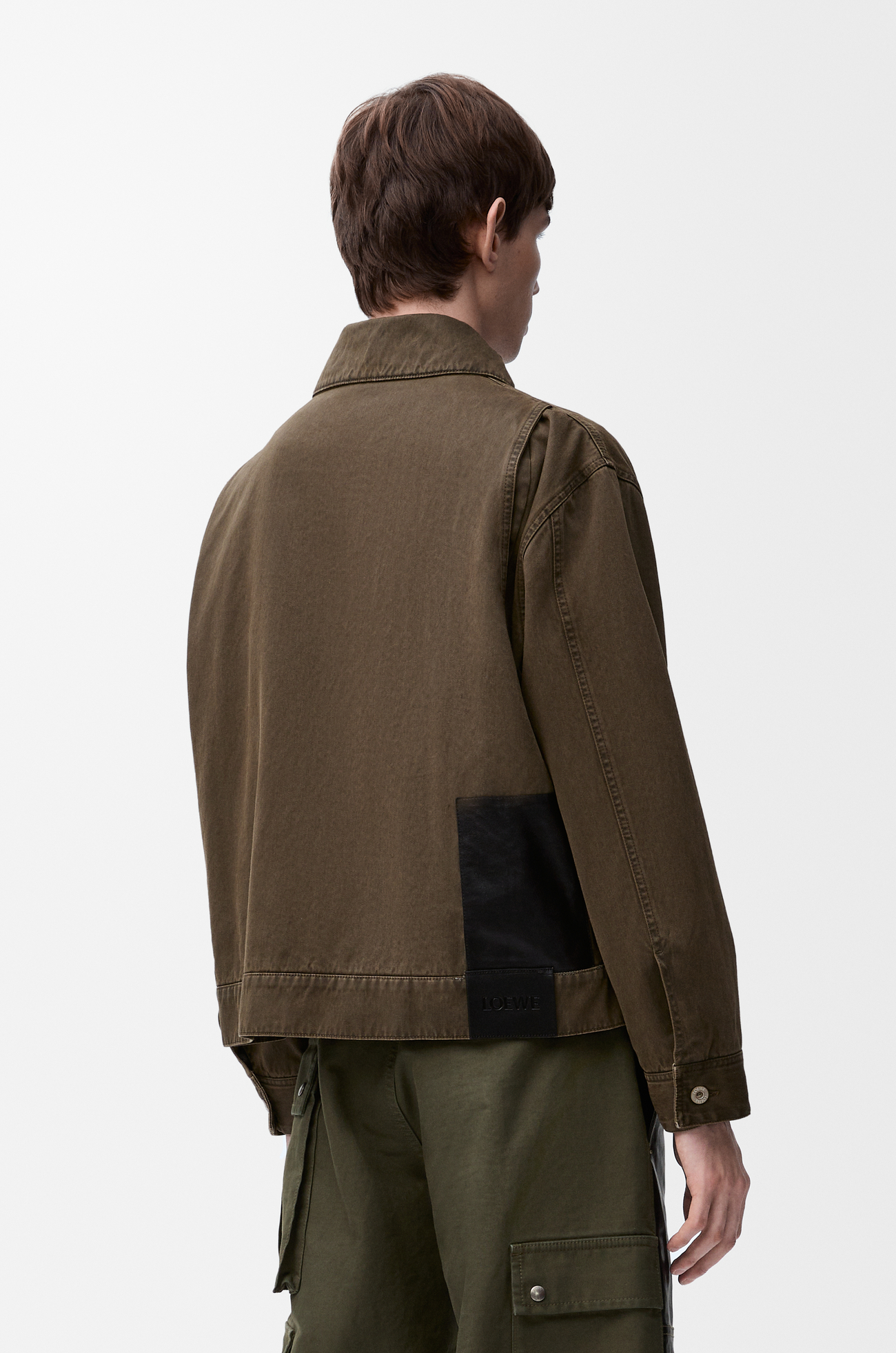 LOEWE ジャケット（コットン） カーキグリーン