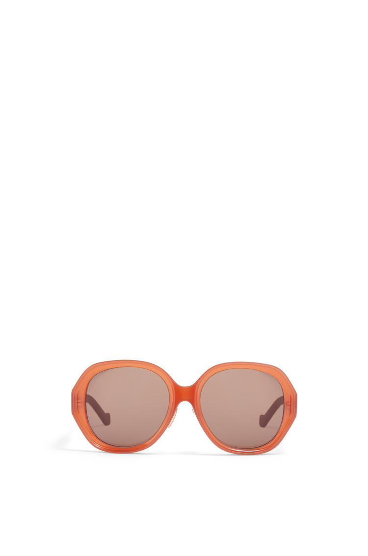 LOEWE Elipse sunglasses in acetate Rust pdp_rd