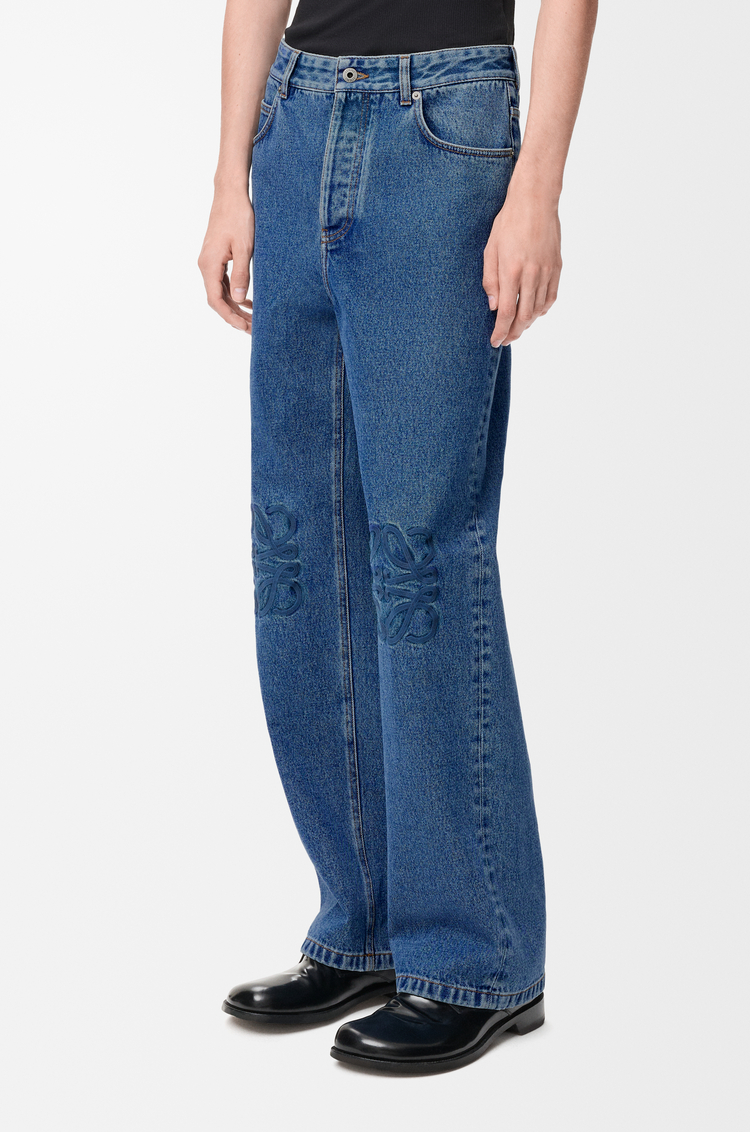 LOEWE アナグラム バギー ジーンズ（デニム） ジーンズブルー