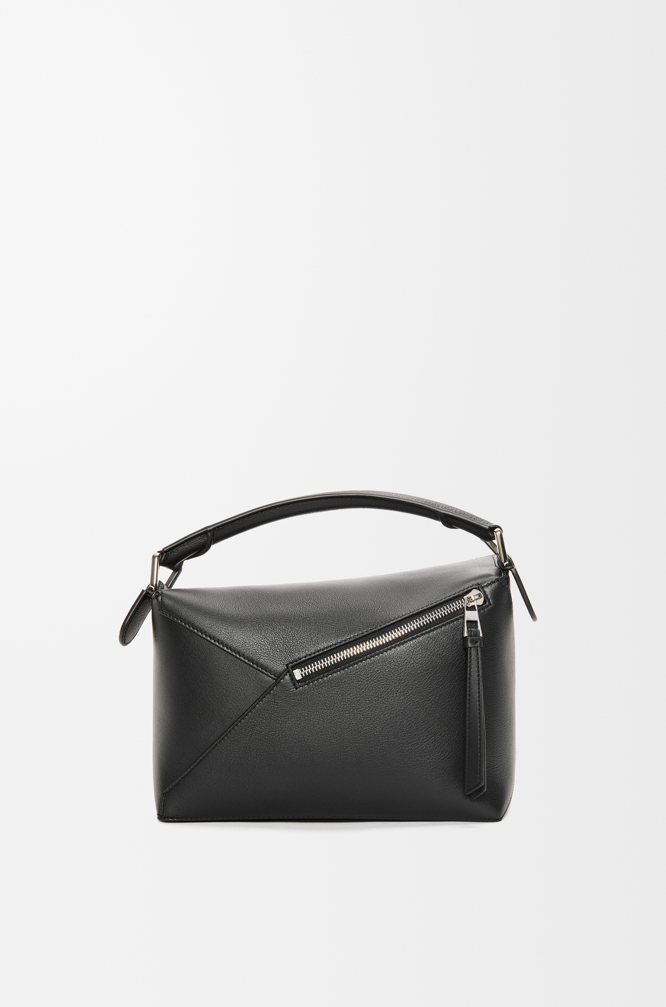 LOEWE Bolso Puzzle Edge pequeño en piel de ternera Negro