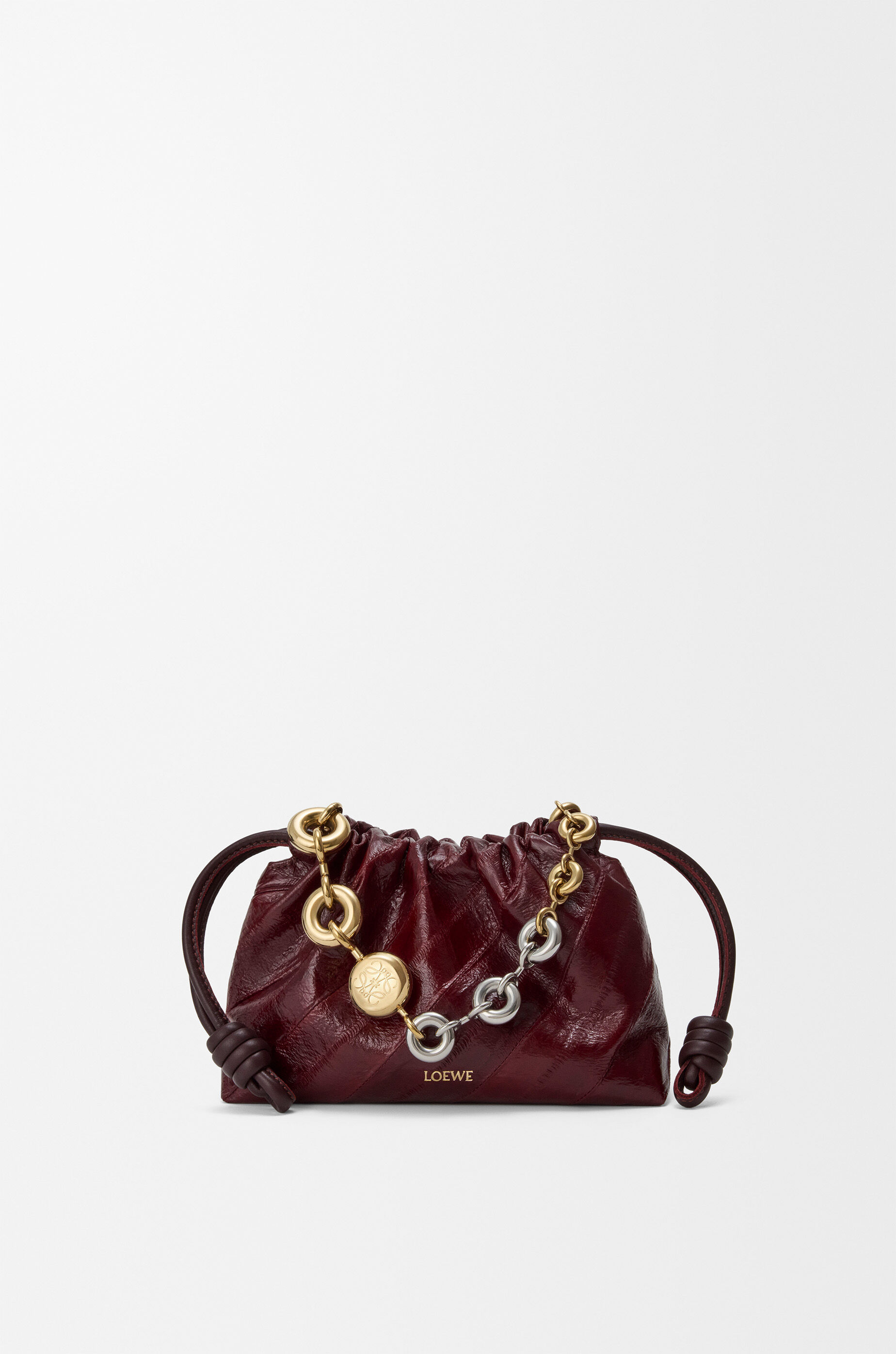 バイカラー ドーナツチェーン シルバー - LOEWE