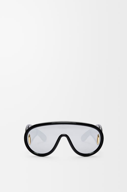 LOEWE Gafas de sol Wave mask en acetato Negro