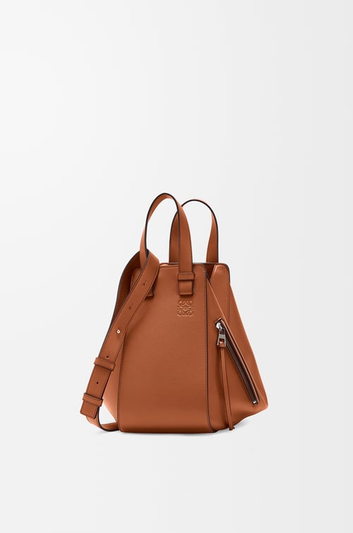 LOEWE Small Hammock bag in classic calfskin Tan plp_rd
