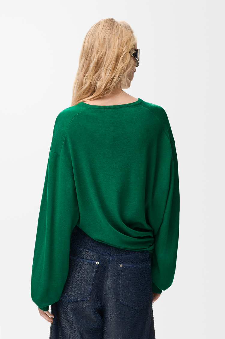 LOEWE Sweater in wool Green